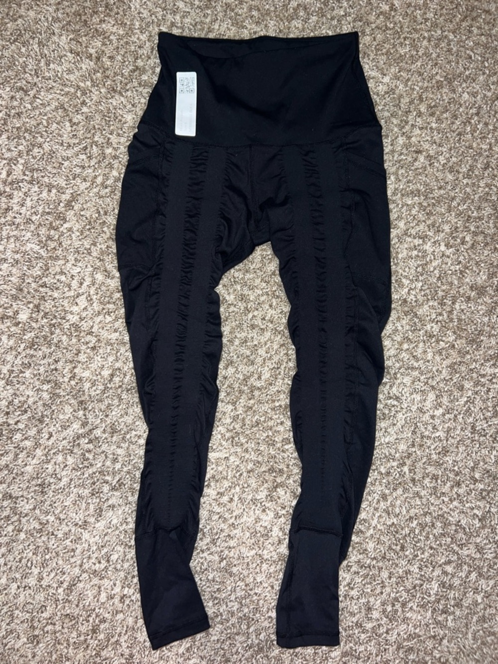 High-Waist Black Performance Leggings for Women - Picture 11 of 15